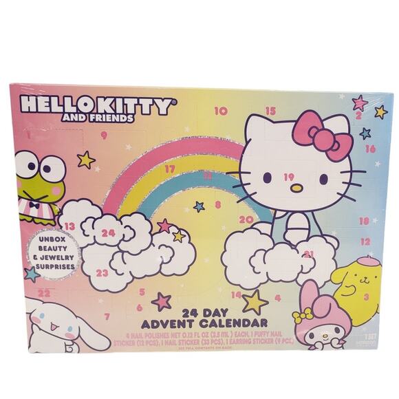 Hello Kitty Advent Calendar 24 Days New - Picture 11 of 11